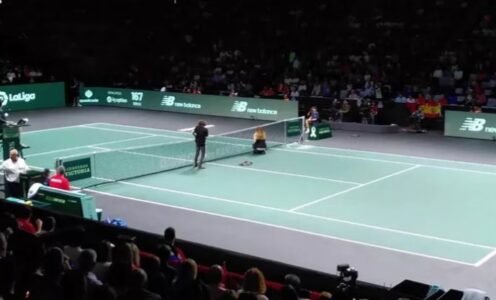 Futuro Vegetal interrumpe la Copa Davis para exigir urgentes cambios en el sistema alimentario