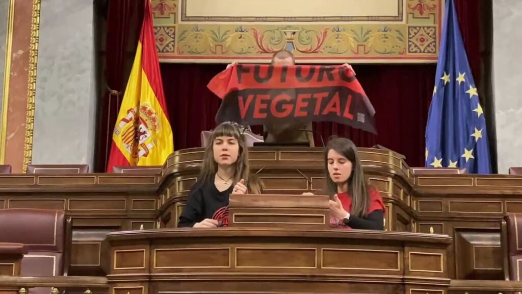 Futuro Vegetal en el congreso